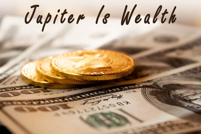 jupiter wealth signification meaning
